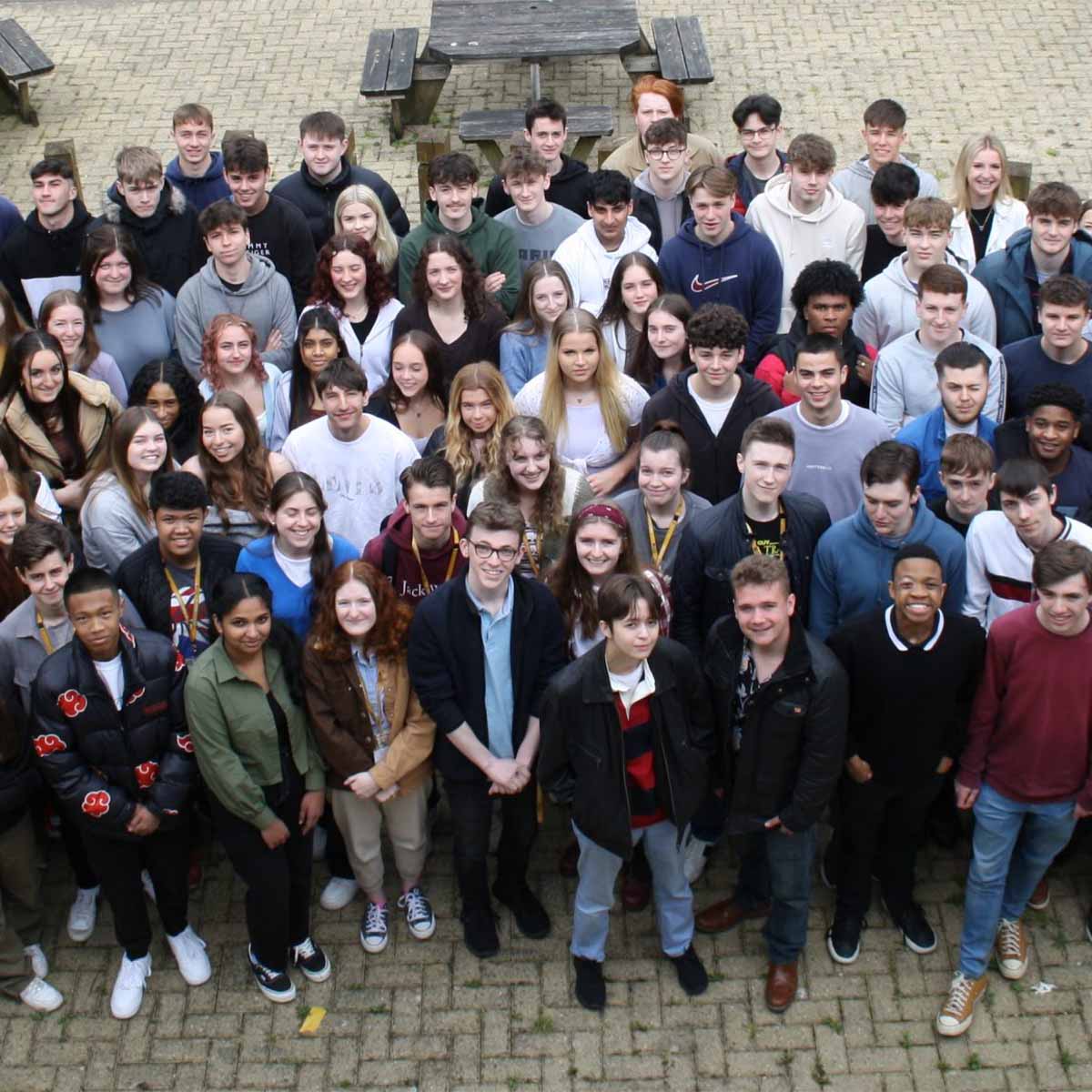 Sixth form group photo
