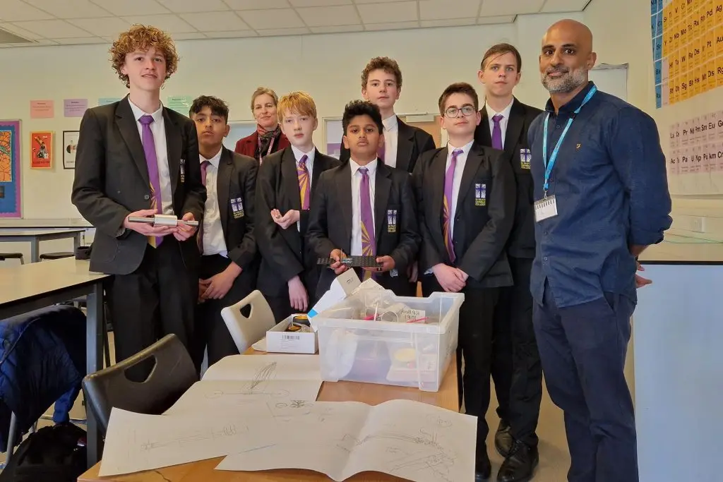 St Paul's STEM team car design challenge